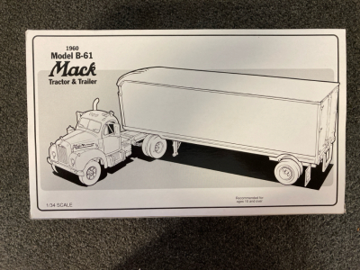 1960 Model B-61 Mack Truck & Trailer - Mayflower