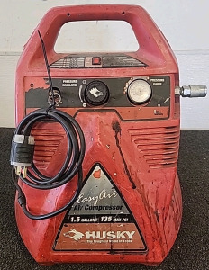 Husky Easy Air .. Air Compressor 1.5 Gallon 135 Max PSI...
