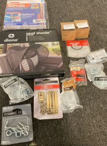Pipe Heating Cable, Diono Seat Shade, Door Chain, & Small Tool Parts