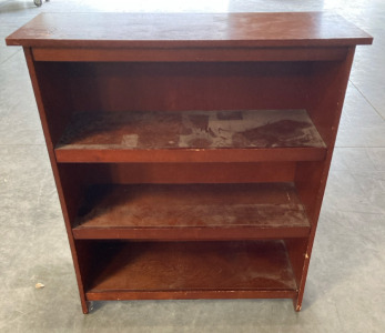 Small Brown Bookshelf