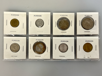 (8) Foreign Coins