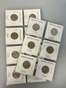 Vintage Buffalo Nickels