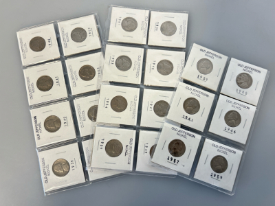 Vintage Jefferson Nickels
