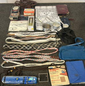 Belt, Purse, Wallets, Measure Cups, And More