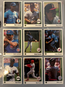 (9) Collectible Sports Cards