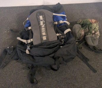 Hiking Backpack and Gear