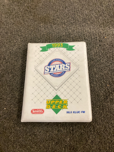 Las Vegas Stars Baseball Club Book of Baseball Cards