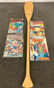 Paddle And Old Marvel Comics