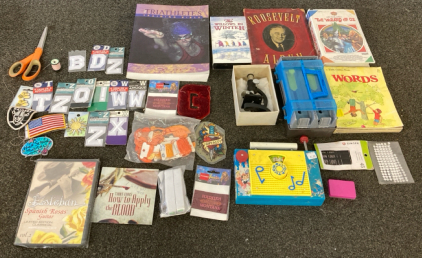 Iron on Letters, Mini Microscope, And Much More