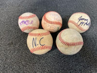 (5) Baseballs