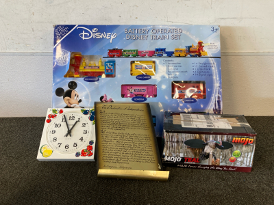 Disney Train Set, Wall Decor, & More