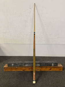 Pool Cue & Storage Boxes