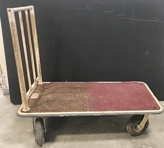 4 Wheel Push Cart.. 49" Long &times;24" Wide...