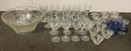 Glass Cups & Bowls