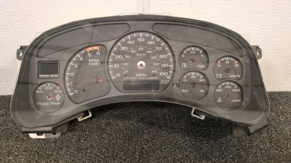 2002 Chevy Silverado Gauge Cluster
