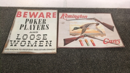 (2) Signs