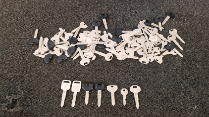 Collection of Uncut Keys