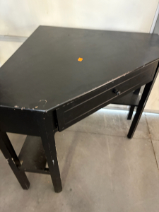 Black Corner Table