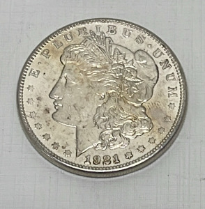 1921 Morgan Silver Dollar Coin
