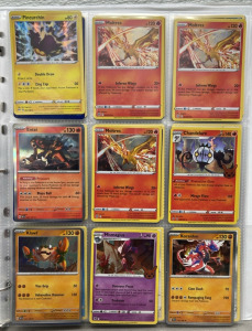 (150+) Pok&eacute;mon Cards In Binder W/ Tons Of Holos And Rares