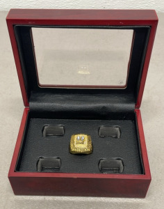 1984 &ldquo;Joe Montana&rdquo; Super Bowl XVI XIX World Champions NFL Super Bowl Ring Size 11 And Ring Box