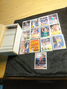 Whole Box 1992 1993 Upper Deck Basketball Cards, Dennis Rodman, Michael Jordan, Scotty Pippin, Patrick Ewing