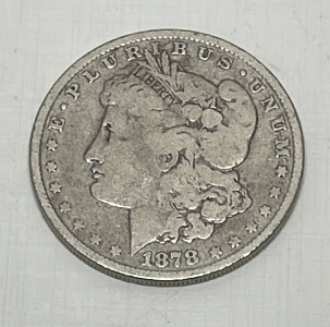 1878 Morgan Silver Dollar Coin