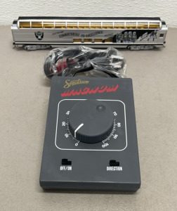Hawthorn Village &ldquo;The Oakland Raiders Commitment To Excellence Dome Car&rdquo; Electric Train And Transformer W/ C.O.A.