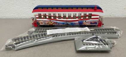 Hawthorn Village &ldquo;Discovery & Beauty Coach Car&rdquo; Electric Train And Track W/ C.O.A.