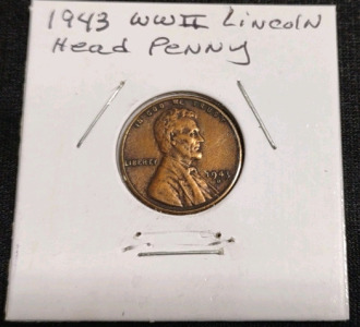 1943- D WWII Lincoln Wheat Penny