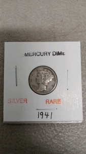 1941 Mercury Dime