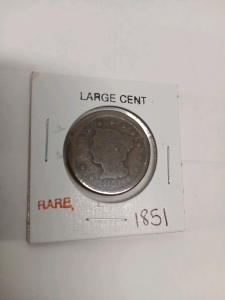 1851 Large Cent