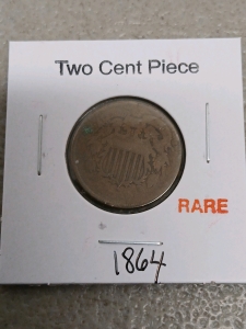1864 Two Cent Piece