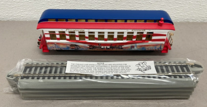 Hawthorn Village &ldquo;Prosperity & Growth Coach Car&rdquo; Electric Train And Track W/ C.O.A.