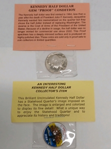 1971 Kennedy Half Doller. (Proof Condition) 1999 Kennedy Half Dollar.
