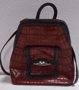 Vintage Mare Chanpal Leather (Backpack Style) Purse