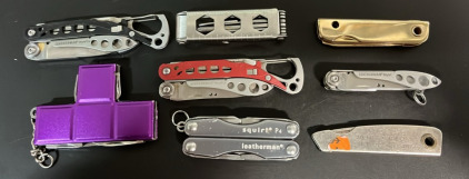 (8) Assorted Pocket Knives