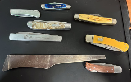 (8) Assorted Vintage Knives