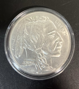 2024 Replica .999 Oz. American Buffalo Silver Coin
