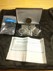 National Historic Mint Great American Presidents Collection with Certificate of Authenticity