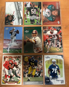 72 NFL Rookie Cards From 80&rsquo;s-2000&rsquo;s