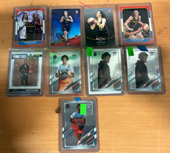 (9) Assorted Basketball Cards