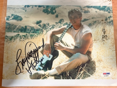 Signed Lou Diamond Philips La Bamba 8x10 Photograph With Certificate of Authenticity