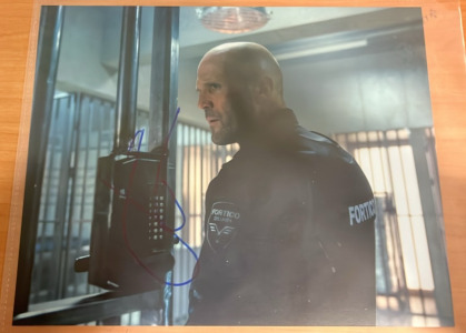Signed Jason Statham 8x10 Photograph With Certificate of Authenticity