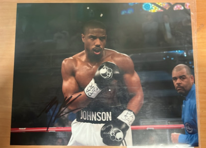 Signed Michael B Jordan 8x10 Photograph With Certificate of Authenticity