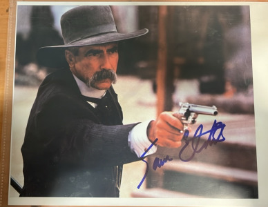 Signed Sam Elliot 8x10 Photograph With Certificate of Authenticity