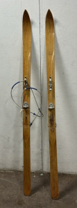 (2) Vintage Skis