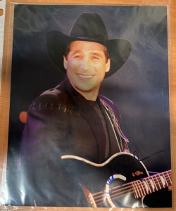 Signed Clint Black 10&rdquo;x8&rdquo; Photograph With Certificate of Authenticity