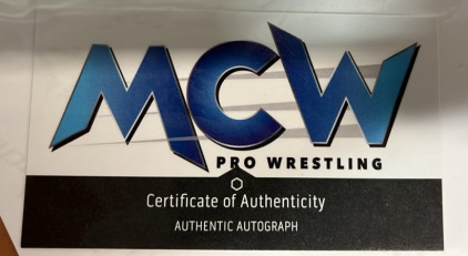 Signed WWE Jeff Hardy 8&rdquo;x10&rdquo; Photograph With Certificate of Authenticity