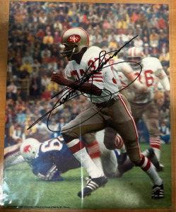 Signed 49ers Jimmy Johnson 8&rdquo;x10&rdquo; Photograph With Certificate of Authenticity